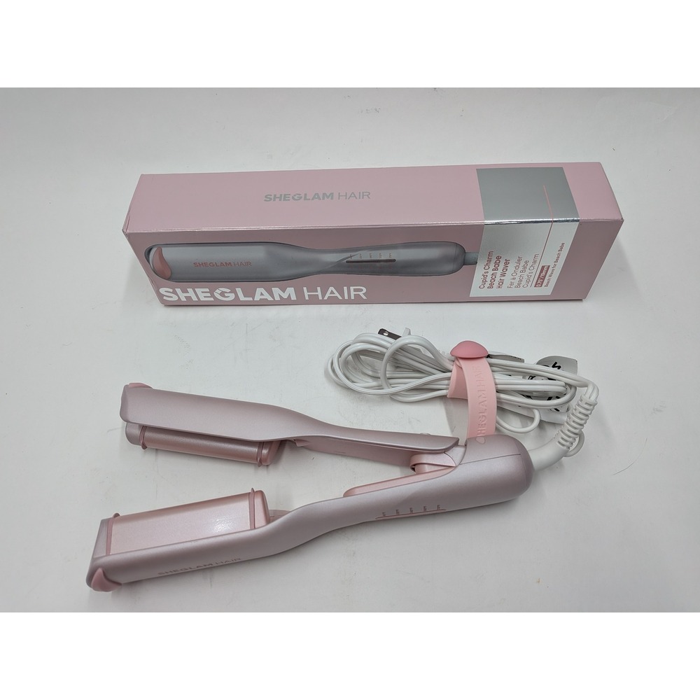 SHEGLAM HAIR Cupid's Charm Beach Babe Hair Waver 0.75in 19mm Rose SGH-BBHW-01-19